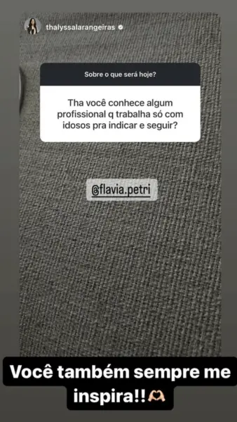 Indicação Thalyssa